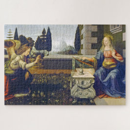 Quebra-cabeça Anunciação | Leonardo da Vinci |