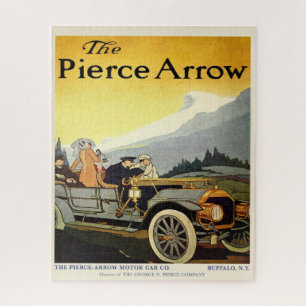 Quebra-cabeça Anúncio de Carro vintage de seta Pierce
