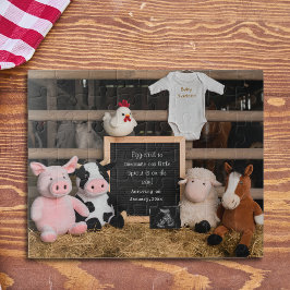 Quebra-cabeça Anúncio de Gravidez Digital de Animais de Fazenda 