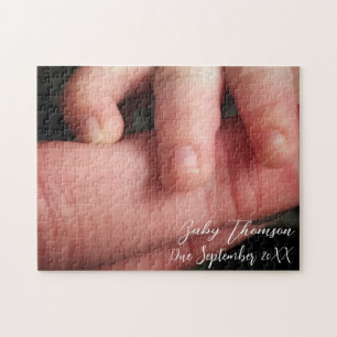 Quebra-cabeça Anúncio de gravidez personalizado