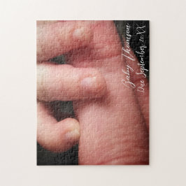 Quebra-cabeça Anúncio de gravidez personalizado