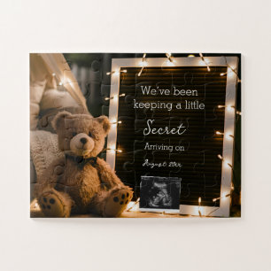 Quebra-cabeça Anúncio de Gravidez Teddy Bear Cozy Night