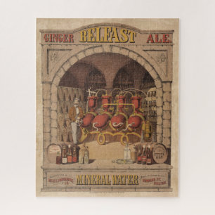 Quebra-cabeça Anúncio Vintage Para Belfast Ginger Ale.
