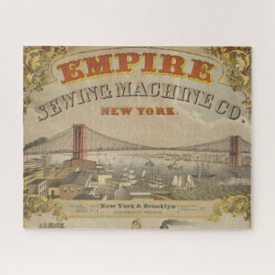 Quebra-cabeça Anúncio Vintage Para Empire Sewing Machine Co., No