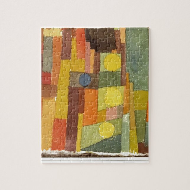 Quebra-cabeça Ao estilo de Kairouan por Paul Klee (Vertical)