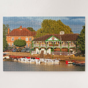 Quebra-cabeça Ao longo do rio, Stratford At Avon, Inglaterra