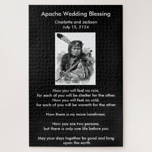 Quebra-cabeça Apache Casamento Bendito Chefe de Sangue