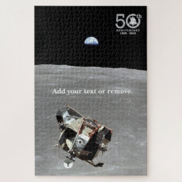 Quebra-cabeça Apollo 11 50º aniversário, Lunar Lander e Moon,