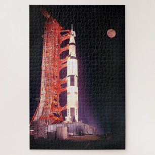 Quebra-cabeça Apollo 11 Saturn V Rocket