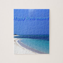 Quebra-cabeça Aposentadoria feliz - céu azul, oceano azul