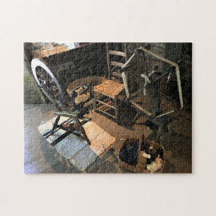 Quebra-cabeça Appalachian Home Life em Mabry Mill, Posto Virgini