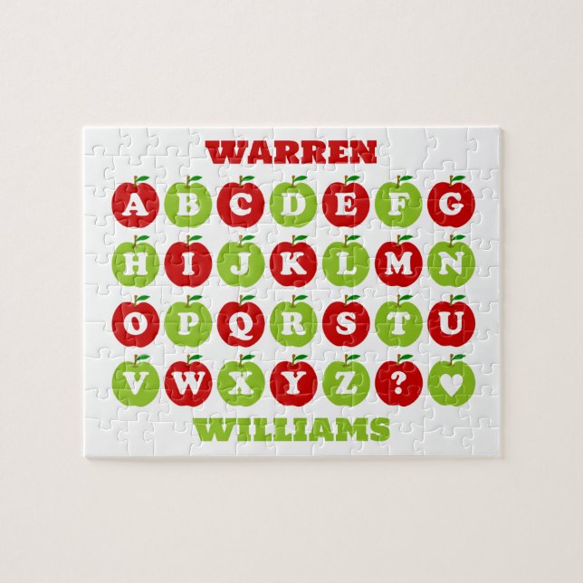 Quebra-cabeça Apple Orchard Alphabet Adventure Jigsaw Puzzle (Horizontal)