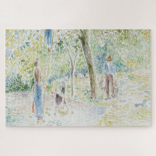 Quebra-cabeça Apple Picking (1884-1885) apresentada por Camille