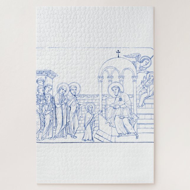 Quebra-cabeça Apresentação da Bênção Virgem Maria (Vertical)