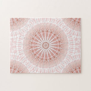 Quebra-cabeça Apricot Mandala