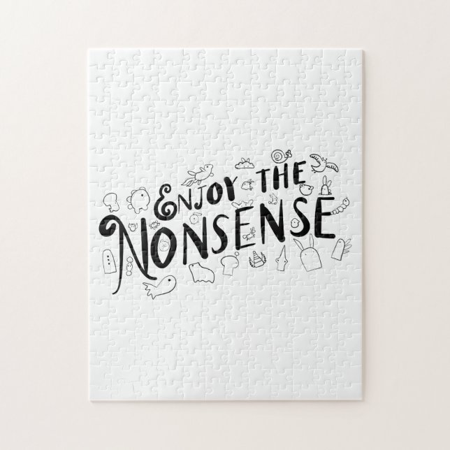 Quebra-cabeça Aproveite o disparate (Vertical)