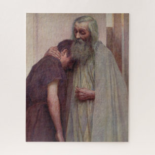 Quebra-cabeça Aproximação de casa (Pai e Filho)