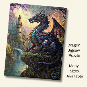 Quebra-cabeça Aqua Purple Dragon próximo do rio