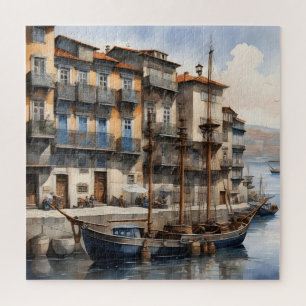 Quebra-cabeça Aquarela do Porto