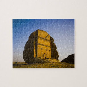 Quebra-cabeça Arábia Saudita, local de Madain Saleh, antiga 4