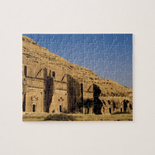Quebra-cabeça Arábia Saudita, local de Madain Saleh, antigo 2