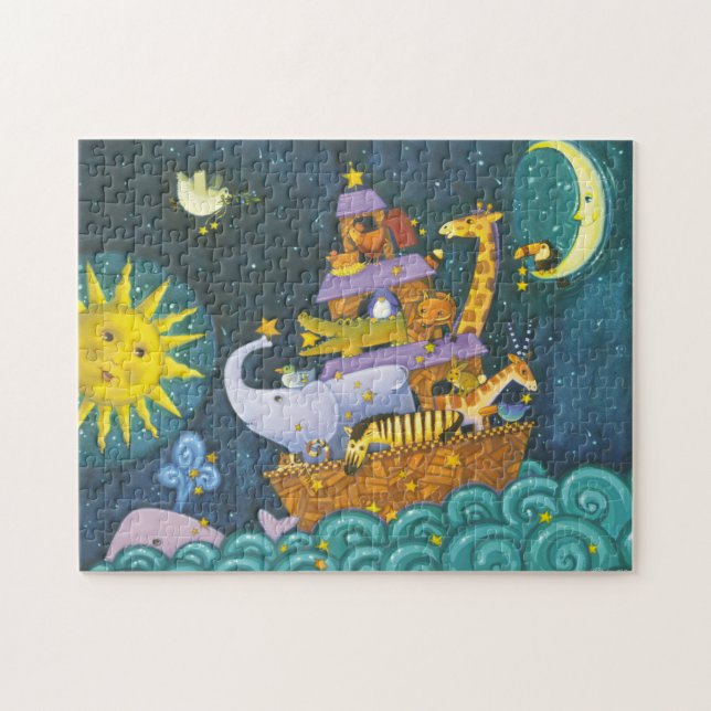 Quebra-cabeça Arca na noite (Horizontal)