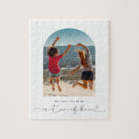 Arch frame será minha matrona de honra quebra-cabe