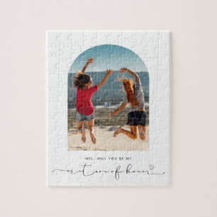 Quebra-cabeça Arch frame será minha matrona de honra quebra-cabe