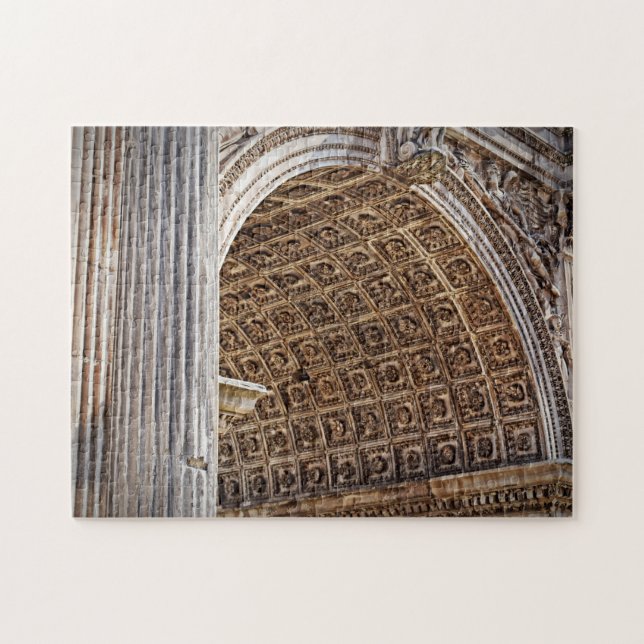 Quebra-cabeça Arch triunfal no Fórum Romano - 11x14 - 252 pc (Horizontal)