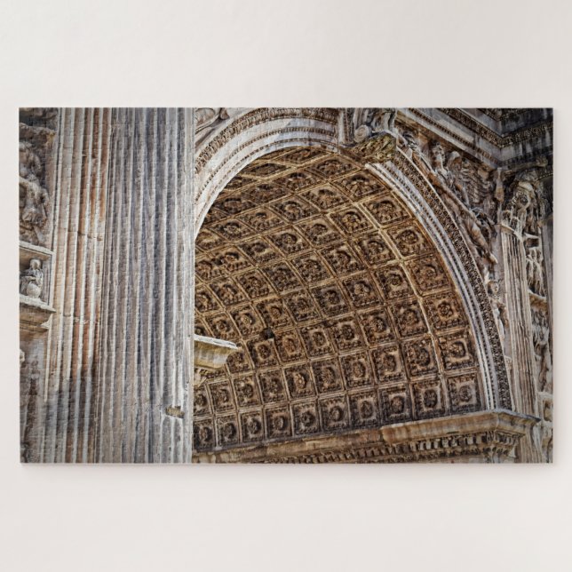 Quebra-cabeça Arch triunfal no Fórum Romano - 20x30 -1014 pc (Horizontal)
