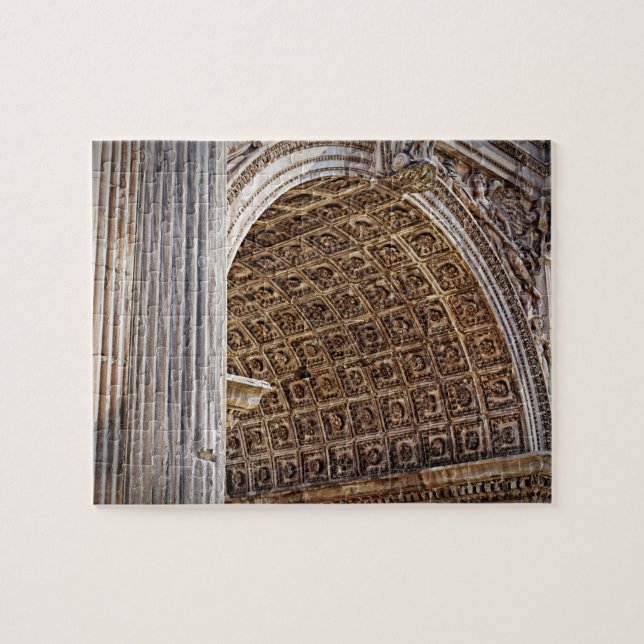 Quebra-cabeça Arch triunfal no Fórum Romano - 8x10 - 110 pc (Horizontal)
