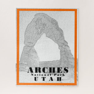 Quebra-cabeça Arches National Park - Utah - 16x20 - 520 pc