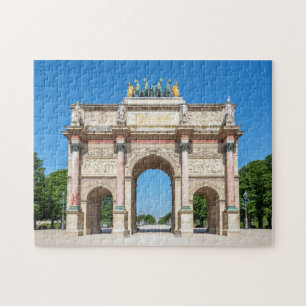 Quebra-cabeça Arco Carrousel de Triunfo em Paris, França