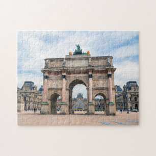 Quebra-cabeça Arco Carrousel de Triunfo - Paris, França