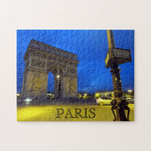 Quebra-cabeça arco de paris