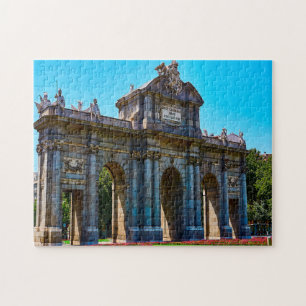 Quebra-cabeça Arco de Triunfo de Madrid.