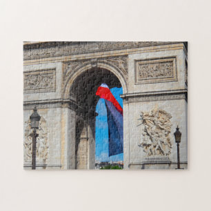 Quebra-cabeça Arco do Triunfo Paris.