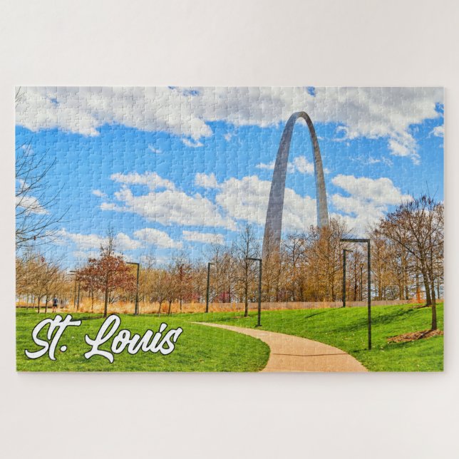 Quebra-cabeça Arco Gateway, St. Louis, Missouri, EUA (Horizontal)