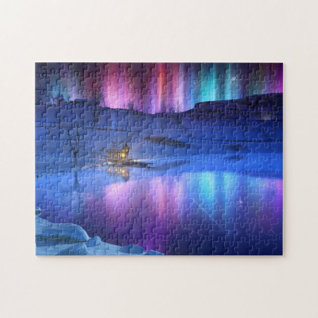 Quebra-cabeça arco-íris (Horizontal)