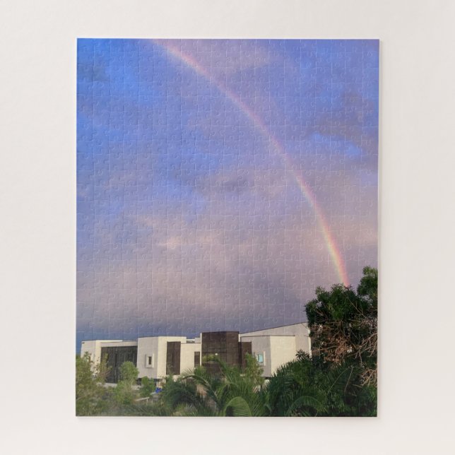 Quebra-cabeça Arco-íris de Las Vegas após a tempestade (Vertical)