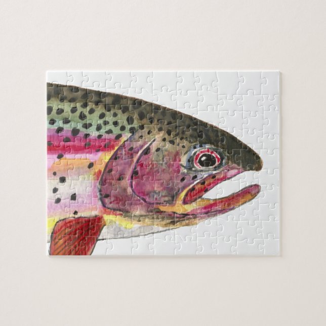 Quebra-cabeça Arco-Íris Pescar (Horizontal)