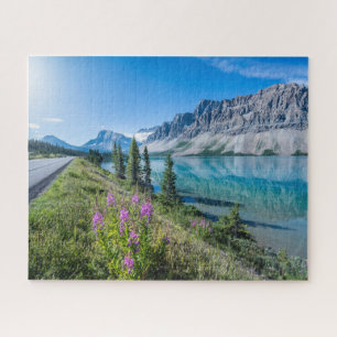 Quebra-cabeça Arco Lake Banff Parque Nacional do Canadá Viagem