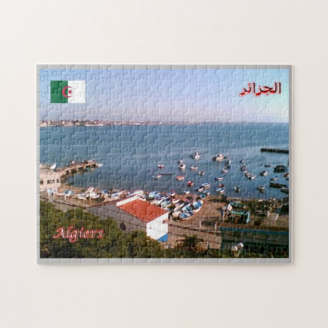 Quebra-cabeça Argélia - Algeri - (Horizontal)