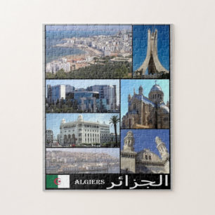 Quebra-cabeça Argélia - Algeri - I Love -
