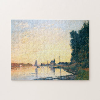 Quebra-cabeça Argenteuil Tarde Tarde Tarde Tarde Monet Fine Art