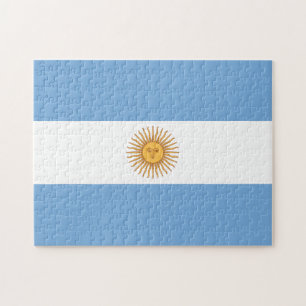 Quebra-cabeça Argentina Flag Puzzle