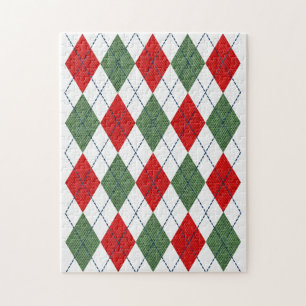 Quebra-cabeça Argyle Natal