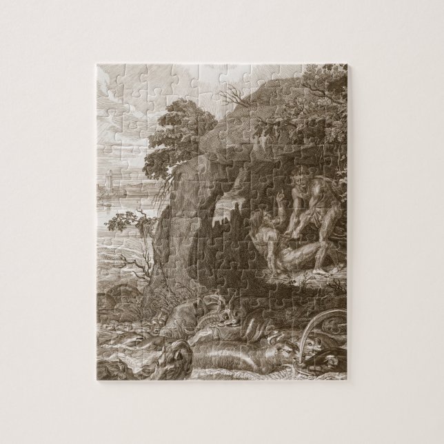 Quebra-cabeça Aristeus obriga o Proteus para revelar seus (Vertical)