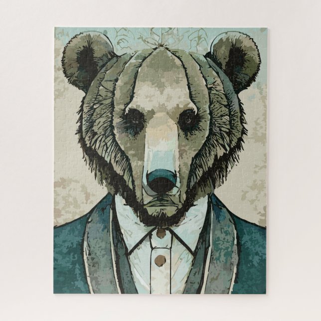 Quebra-cabeça Aristocrat Bear (Vertical)