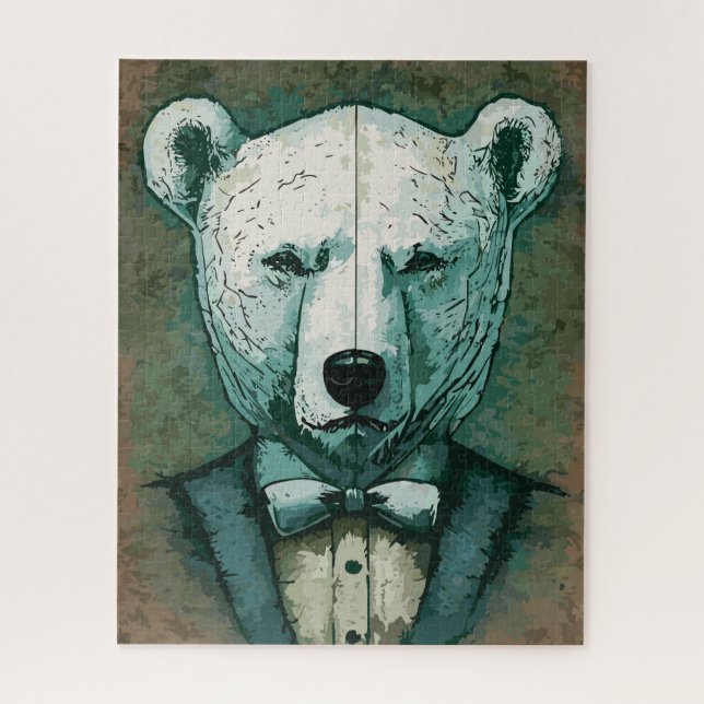 Quebra-cabeça Aristocrat Polar Bear (Vertical)